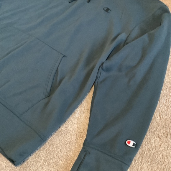 Champion Hoodie Large Gray - Picture 3 of 9